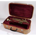 Jupiter Brass Trumpet with case.