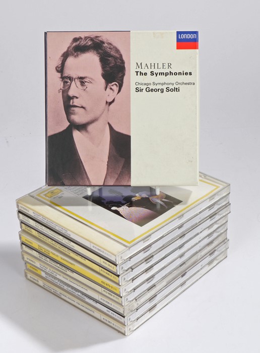 Georg Solti / Chicago symphony orchestra - Mahler : The Symphonies 10 x CD box set ( 430804 2 )