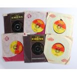 6 x Rhythm & Blues 7" singles. Chuck Berry (4) - Nadine ( Is It You? ) (7N25236 ). No Particular