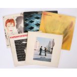5 x Rock LPs. David Bowie (2) - Scary Monsters ( PL13647, JKAY33328 ), Portuguese pressing, with