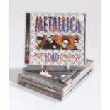 4 x Unofficial Metallica CD albums.