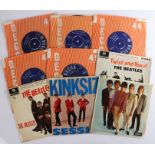 4 x 7" EPs. The Beatles (2) - The Beatles' Hits ( GEP 8880 ).Twist And Shout ( GEP 8882 ). The Kinks