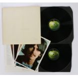 The Beatles - The Beatles LP ( PMC 7067 ). Top opening gatefold sleeve with poster and four colour