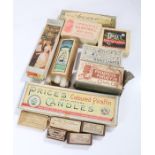 Collection of boxes of Price's candles (qty)