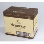 Hennessy Very Special Cognac, 70cl, 40% case of six bottles in gift boxes, (6)