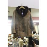 Antartex Sheepskin coat, made in Scotland, size 37"