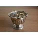 Edward VII silver sugar bowl, Sheffield 1903, maker James Deakin & Sons (John & William F Deakin),