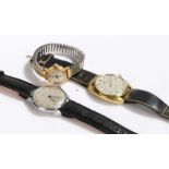 Gentlemans wristwatches by Perona and Pierpoint Watch Co. ladies Timex wristwatch (3)