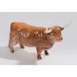 Beswick porcelain highland cow