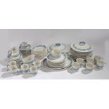 Quantity of Royal Doulton 'Cranbourne' dinner and coffee ware, to include two tureens, sauce boat,