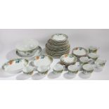 Wedgwood Home Eden pattern part dinner and tea service, consisting of seven dinner plates, six