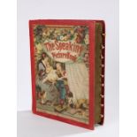 German 19th Century Childs speaking book, The Speaking Picturebook, the book with pull out knobs