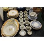 Collection of 19th Century and later porcelain, to include Cauldon, Clifton, Coalport, and others (