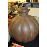 Melon pot with a gadrooned bulbous body