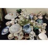 Decorative china to include crested china for Stowmarket, Margate, Diss, Stoke Newington,