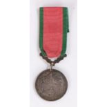 Turkish Crimea Medal, unnamed as issued, replaced suspension