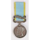 Crimea Medal with clasp 'Sebastopol', (3832. WM. MILLER. 44TH REGT.), appears to be re-named,