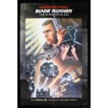 Blade Runner, The Director's Cut (1992) - film poster by John Alvin, starring Harrison Ford,