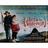 Hunt For the Wilderpeople (2016) - British Quad film poster, starring Sam Neill and Julian Dennison,