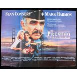 The Presidio (1988) - British Quad film poster, starring Sean Connery, Mark Harmon, and Meg Ryan,