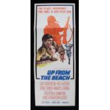 Up from the Beach (1965) film poster, starring Cliff Robertson, Red Buttons, and Irina Demick, 91.