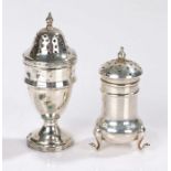 Edward VII silver pepperette, Chester 1909, maker James Deakin & Sons (John & William F Deakin),