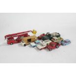 Corgi and other model vehicles, to include fire engine, VW Beetle, Chevrolet Impala Kennel Club