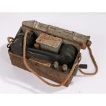 Second World War British Field Telephone Type 'L' Mk1, used by the British Army for field