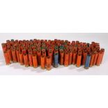 Quantity of vintage collectors paper used shotgun cartridges, by Eley, Jeffery's, Chubb,