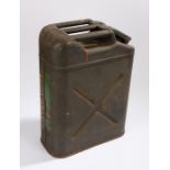 Second World War U.S. Army jerry can