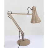 Anglepoise desk lamp, stamped 'Anglepoise Lighting LTD', in brown