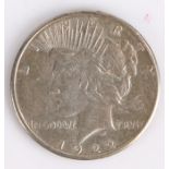 USA, Liberty Head One Dollar, 1922