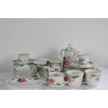 Quantity of Villeroy & Boch 'Amapola', tea and dinnerware, comprising of cup and saucers, bowls,