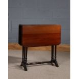 Edwardian mahogany Sutherland table