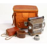 Revere Eight Model 70 8mm cine camera, together with a Zeiss Ikon Ikophot light meter, a cased