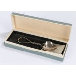 Elizabeth II silver love spoon, Edinburgh 1988, maker Isle of Mull Silver Co (Philip D A