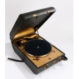 Decca 20 portable Gramophone.