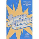 Gig/concert poster, Leeds University Union presents Supercharge, Friday 21st January (1977), with