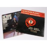 2x LPs. Tony Bennett - The Many Moods of Tony, signature to back. Soundtrack to 'Charade' bearing