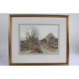 Colin Burns (B1944), "Pheasants and birches, Smallburgh" and "Witton Woods", pair of signed