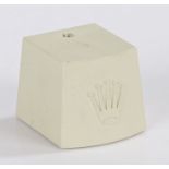 Rolex watch stand, with raised crown logo, 3.5cm high