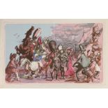 After Feliks Topolski, This England, lithograph printed in England at The Baynard Press for School