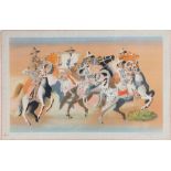 After Edward Buk Ulreich, Arizona Cowboys, printed in England by the Baynard Press for School Prints