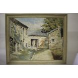 Collection of pictures, to include a signed water colour dated 1923, G. Brewer oil, K. Fox oil,