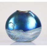 Siddy Langley, Lammas Tide iridescent glass vase, designed for illyria, limited edition number 9