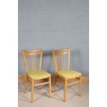 Pair of 1960's/70's kitchen chairs, with spindle backs (2)