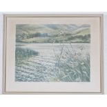 Joy Brand, limited edition lithograph 'Mist', 68/200, pencil signed to margin, with certificate of