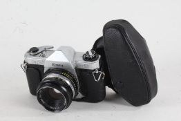 Kowa SET R2 camera, with a KOWA-R f/1.8 50mm lens