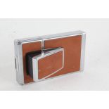 Polaroid SX-70 Land camera, in tan leather