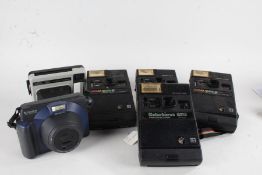 Collection of Instant cameras, to include a boxed Polaroid  Kodak EK2, two Fujifilm Instax 100,
